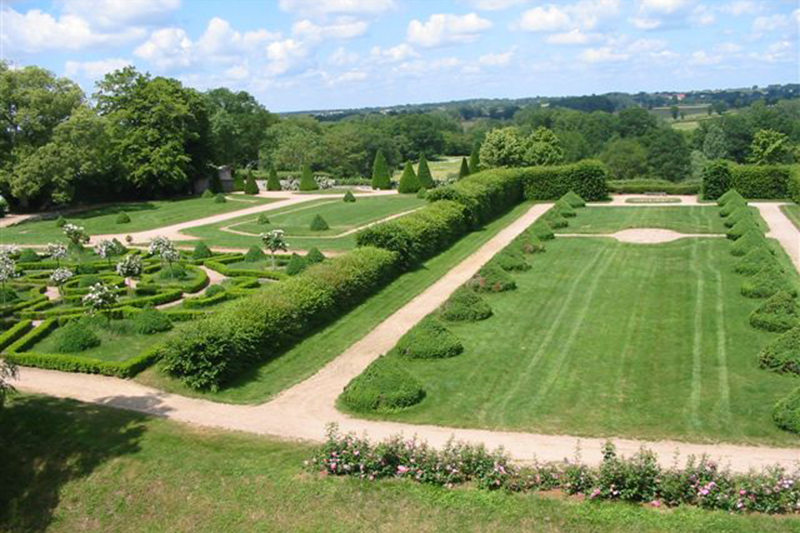Les jardins du château de Beauvoir